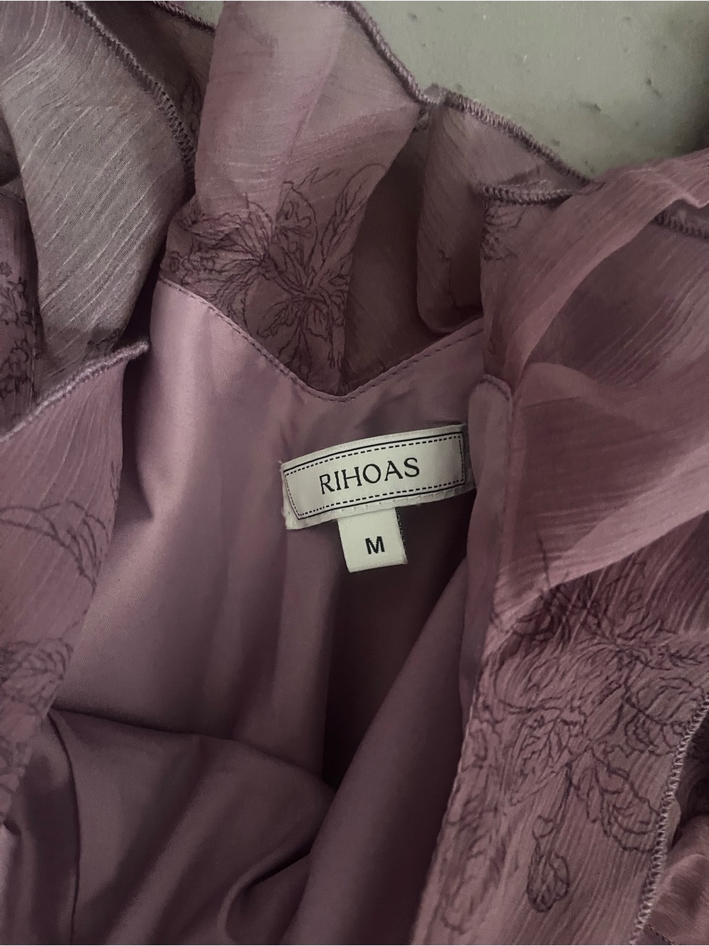 RIHOAS Lavender Ruffle Dress - Picture 2 of 5